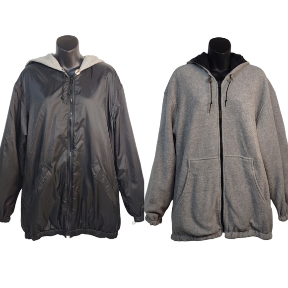 Mulberry Street Men's 3 In One Reversible Jacket Size M - Picture 3 of 16